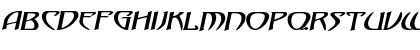 Saga-Expanded Bold Italic Font