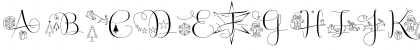 Badinerie Christmas Thin Font