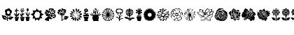 Flower Icons Regular Font