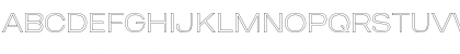 MADE Outer Sans Outline Alt Thin Font MADE Outer Sans Outline Alt Thin Font
