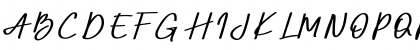 Seven Day Signature Regular Font