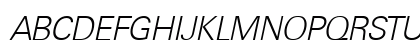 IrvinBecker-ExtraLight Italic