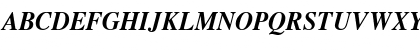 Vremya Bold Italic Font