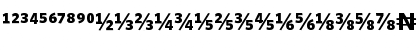 WhitneyNumeric Bold Font