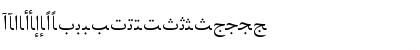 Arabic Web Regular Font
