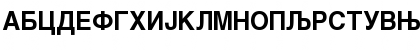Arial Cirilica Bold Font
