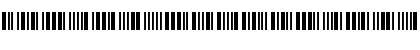 BC C39 Wide Regular Font