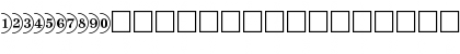 CircledNumbers Normal Font CircledNumbers Normal Font