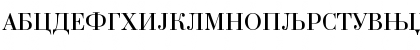 Bodoni Cirilica Regular Font