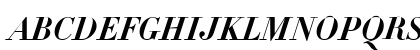 Didot Bold Italic