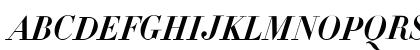 Didot Bold Italic