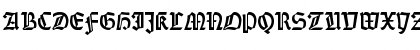 DS Weiss-Gotisch Regular Font