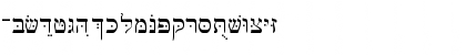 HebraicaII Regular Font