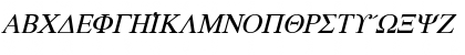 Hellenica Italic Font Hellenica Italic Font