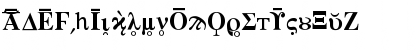 HellenicaExtras Bold Font