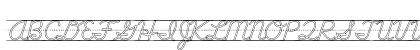 DN Cursive Outlines Rules Regular