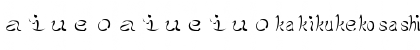 JROMAJ01 Regular Font JROMAJ01 Regular Font