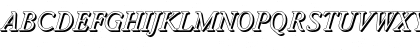 WorcesterShadow Italic Font