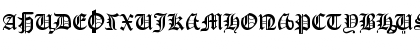 X_Gothica Heavy Font