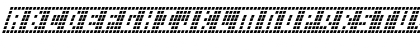 Y-Grid Italic Italic Font