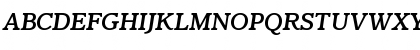 ClaremontMediumItalic Roman Font