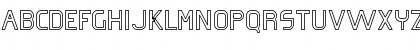 Omicron Zeta Hollow Regular Font