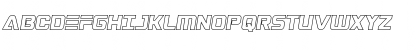 Astro Armada Outline Semi-Ital Regular Font
