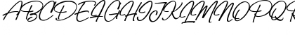 Billy Signature Italic Font