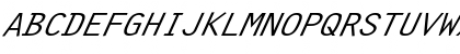 CleanWide Italic Font