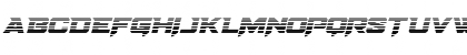 Bomber Escort Gradient Italic Regular Font