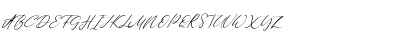 California Signature Italic Regular Font