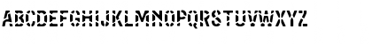 Entulho Stencil Font