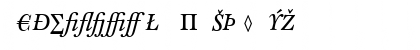 CliffordNine Italic Font