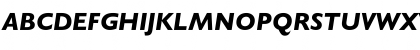 Gill Sans Nova Heavy Italic Font