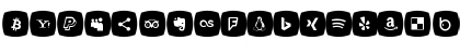 Icons Social Media 5 Regular Font