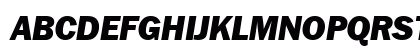 FranklinGothicNewHeavy RegularItalic