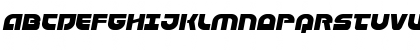 Laser Corps Semi-Italic Regular Font