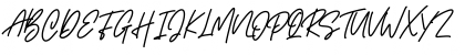 Menthol Signature Personal Use Regular Font