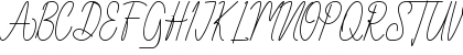 Qittuny Signature Regular Font