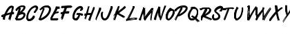 RUNWAY BRUSH Regular Font