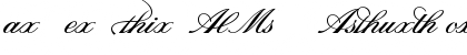 Sterling Script Ligatures Regular Font