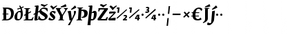 Fedra Serif B Bold Italic Font