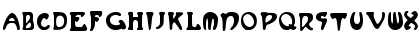 MuchaFrenchCapitals Regular Font