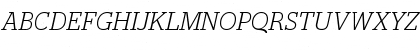 Stag Light Italic Font