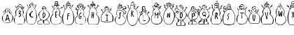 PC Snowmen Regular Font PC Snowmen Regular Font