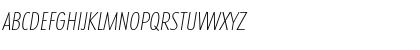 PeterBeckerCond-ExtraLight Italic Font