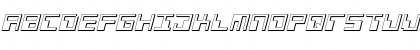 Phaser Bank 3D Italic Italic Font