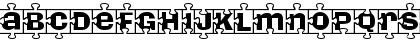 PiecesBW Regular Font PiecesBW Regular Font
