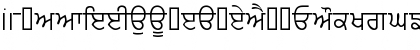 PunjabiAmritsarSSK Regular Font