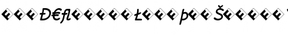 Rattlescript-MediumObliqueExp Regular Font